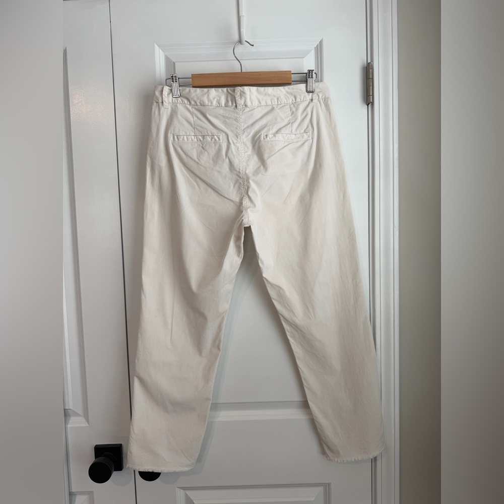 Nili Lotan Women’s East Hampton Pant Eggshell Size 8 - Picture 3 of 10